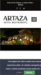 Mobile Screenshot of hotelartaza.com